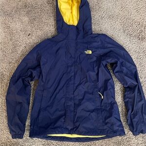 The North Face Blue Rain Jacket